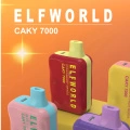 Vape caky7000puffs Elfworld 14ml e-nesteen höyryt